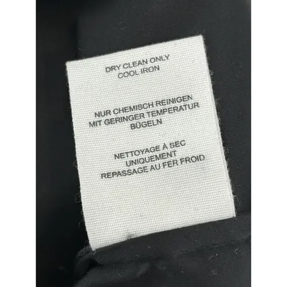 Boden Limited Edition Tweed Cutout Skirt Size 4 Black & Blue Wool Cashmere Blend - Picture 5 of 5